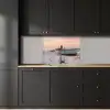 Rustiek - Roeiboot - Zandstrand keuken achterwand 2 middel -sfeer1