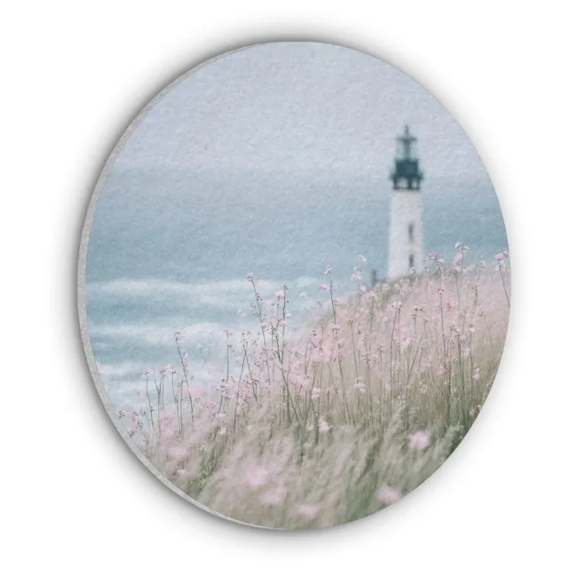 Acoustic painting round - Lighthouse - Cliff - Sea - Flowers