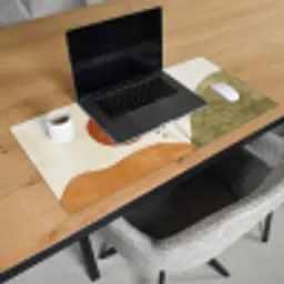 Zon - Abstract - Takken - Oranje Muismat XXL klein -sfeer1