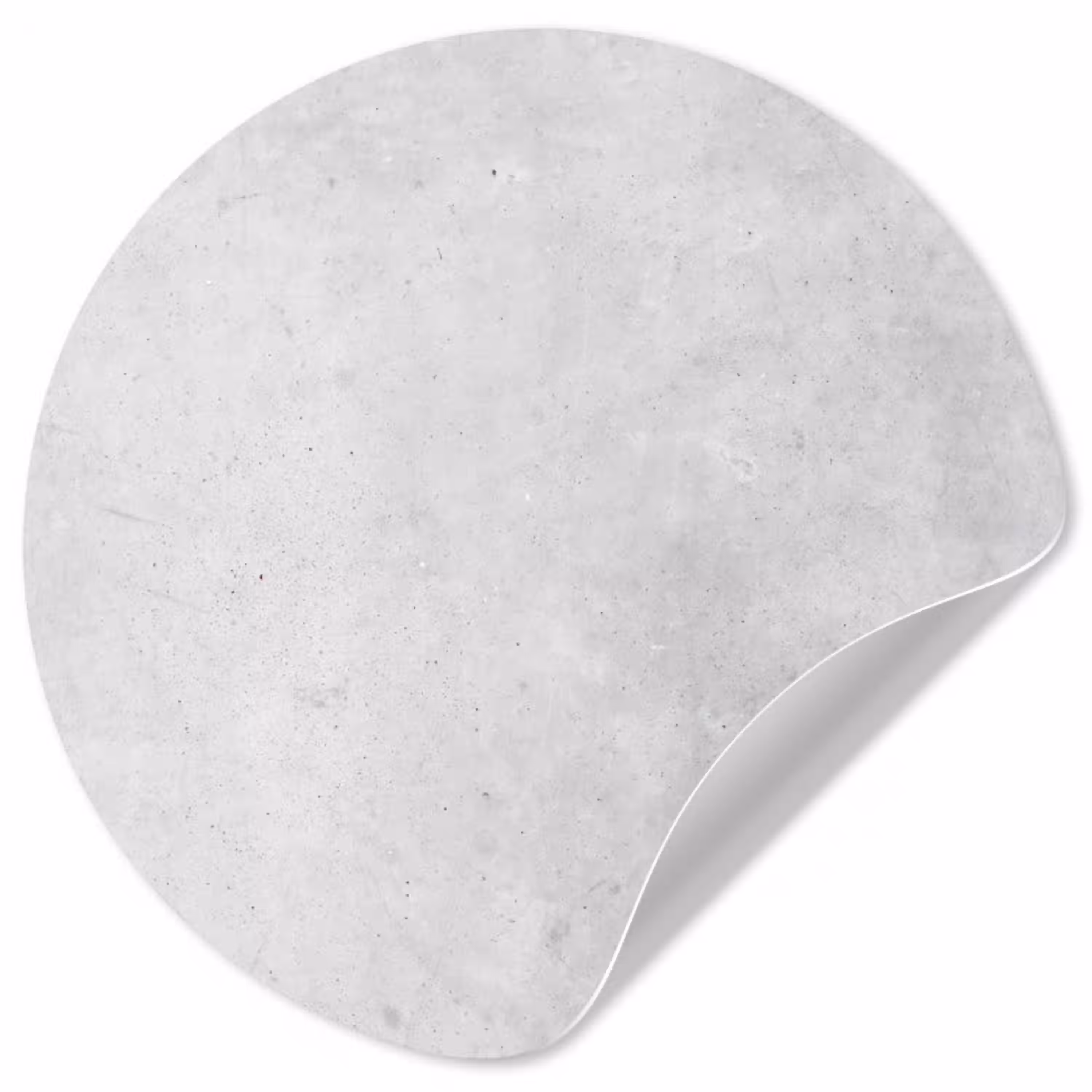 Verwering - Beton - Structuren - Vintage - Industrieel - Grijs Wandcirkel behangsticker klein -3d