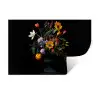 Zonnebloemen - Boeket - Kleurrijk Muursticker klein -3d