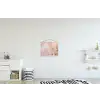 Pampagras met een zachte structuur uit de natuur textielposter latten blank klein -kinderkamer