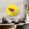 Fruit - Watermeloen - Geel KitchenYeah - Keuken - Wandcirkel Forex klein -sfeer2