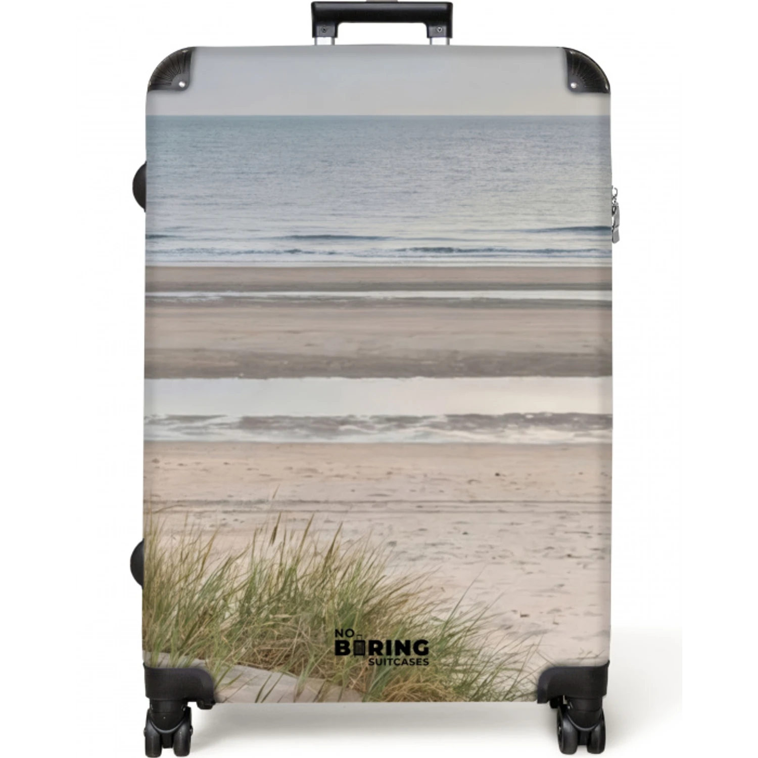 Zandstrand - Bewolkt - Duinen NBS - Large koffer - Volwassenen Unisex groot -zzzzzzzzkaufland2