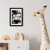 Coffee - Espresso - Koffiemachine - Kop fotolijst zwart zonder passe partout klein -usfeer4_kinderkamer