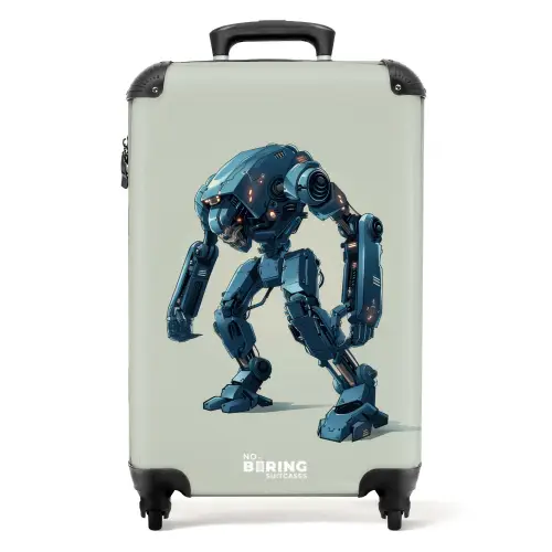 Roby robot NBS - Handbagage koffer - Kinderen Unisex middel -productfoto_recht