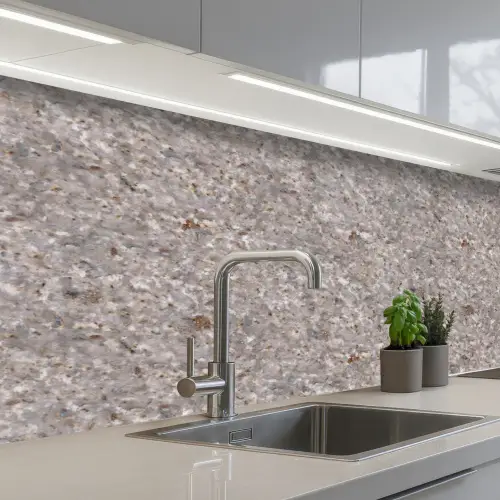 Licht - Grijs - Textuur keuken achterwand 2 middel 871 -3d_schuin