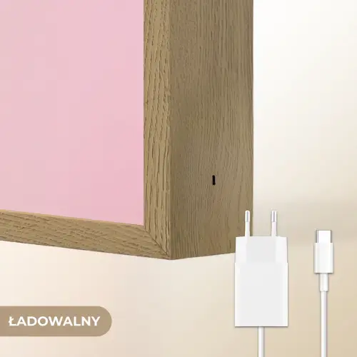 Lama - Zonnebril - Roze Light Box met batterij (Wandlamp kind) middel -USP_websiteoplaadbaarNL