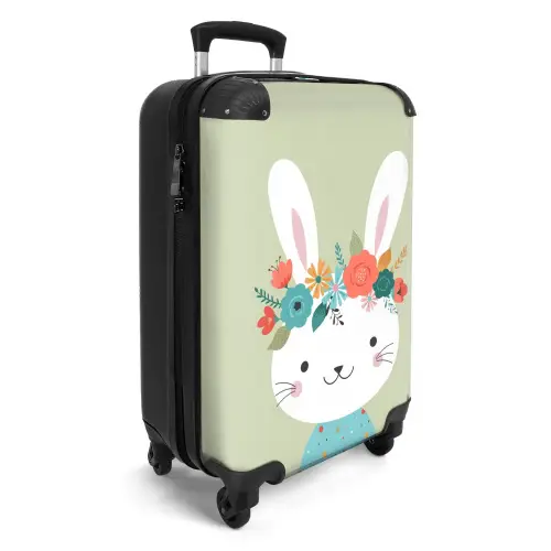 Hippie haas Koffer - NBS - Handbagage middel -productfoto_3d