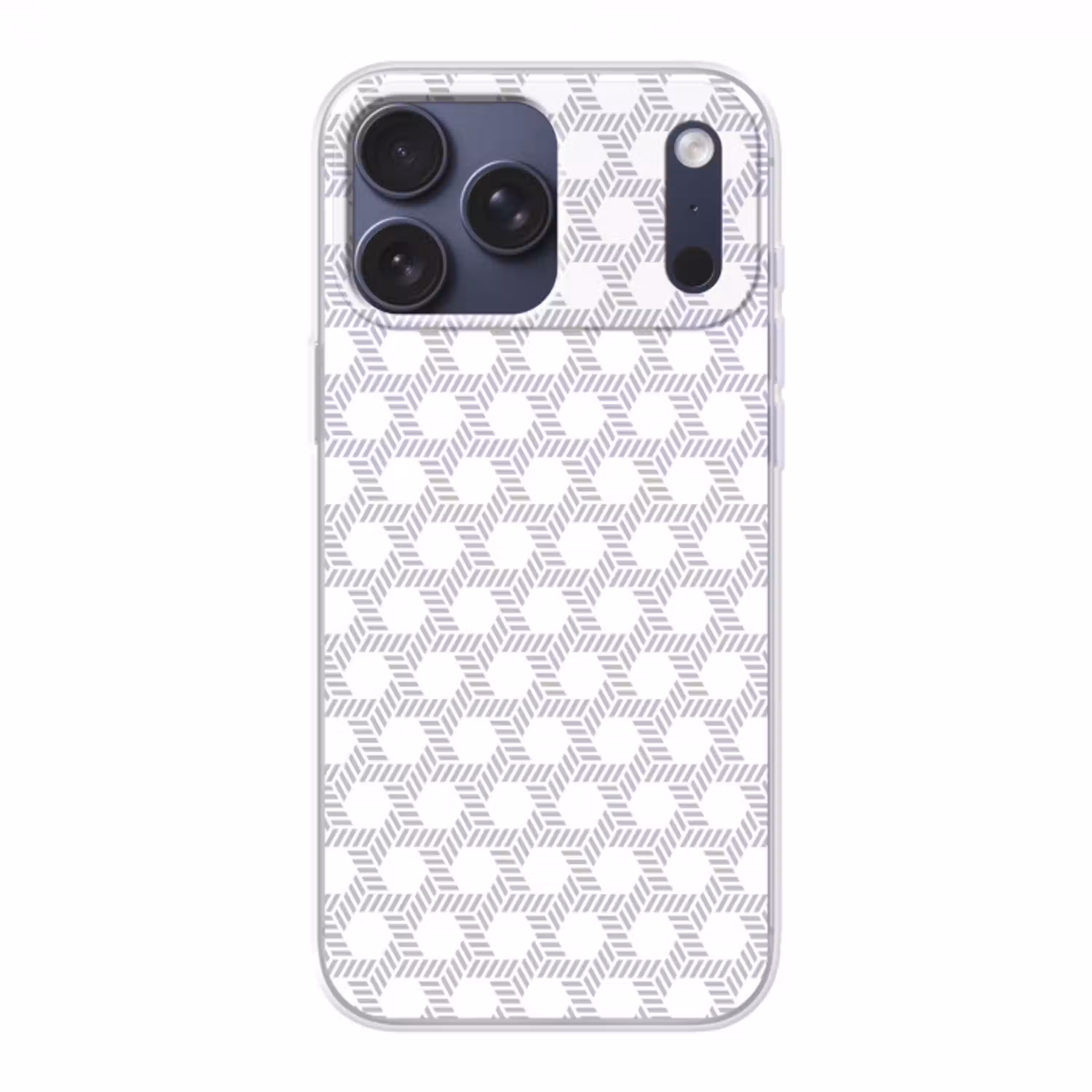 Grafisch - Patroon - Modern -  Opvallend - Begrensd Telefoonhoesje iPhone 17 Pro Max klein 879 -3d