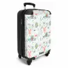 Zomerse illustraties groen NBS - Handbagage koffer - Kinderen Unisex middel -productfoto_3d