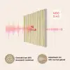 Strepen - Abstract - Yes you can - Rood PET vilt klein -USP_NL