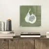 Vijgen - Minimalistisch - Getekend - Mosgroen plexiglas 5mm klein -sfeer1
