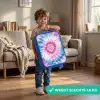 Tie dye - Abstract - Blauw - Roze Kinderkoffer - Blauw klein -sfeer2_NL