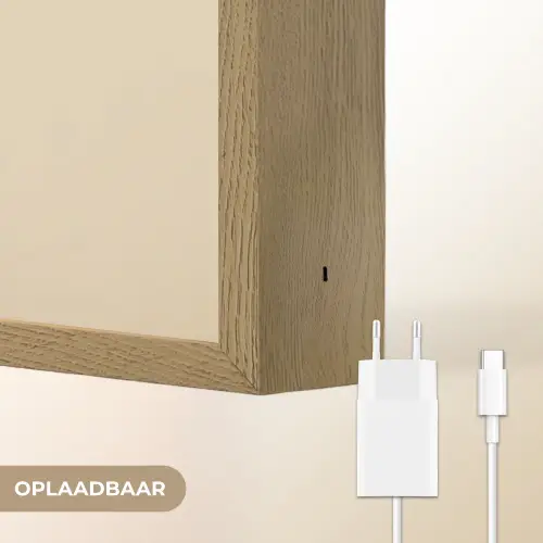 Graan - Pastel - Natuur Light Box met batterij (Wandlamp) middel -USP_websiteoplaadbaarNL