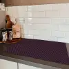 Donker - Paars - Patroon - Strepen Inductie beschermer vinyl 3mm klein 276 -sfeer3