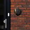 Zwart goud structuur - Sierlijk Naambord Organisch middel -sfeer1
