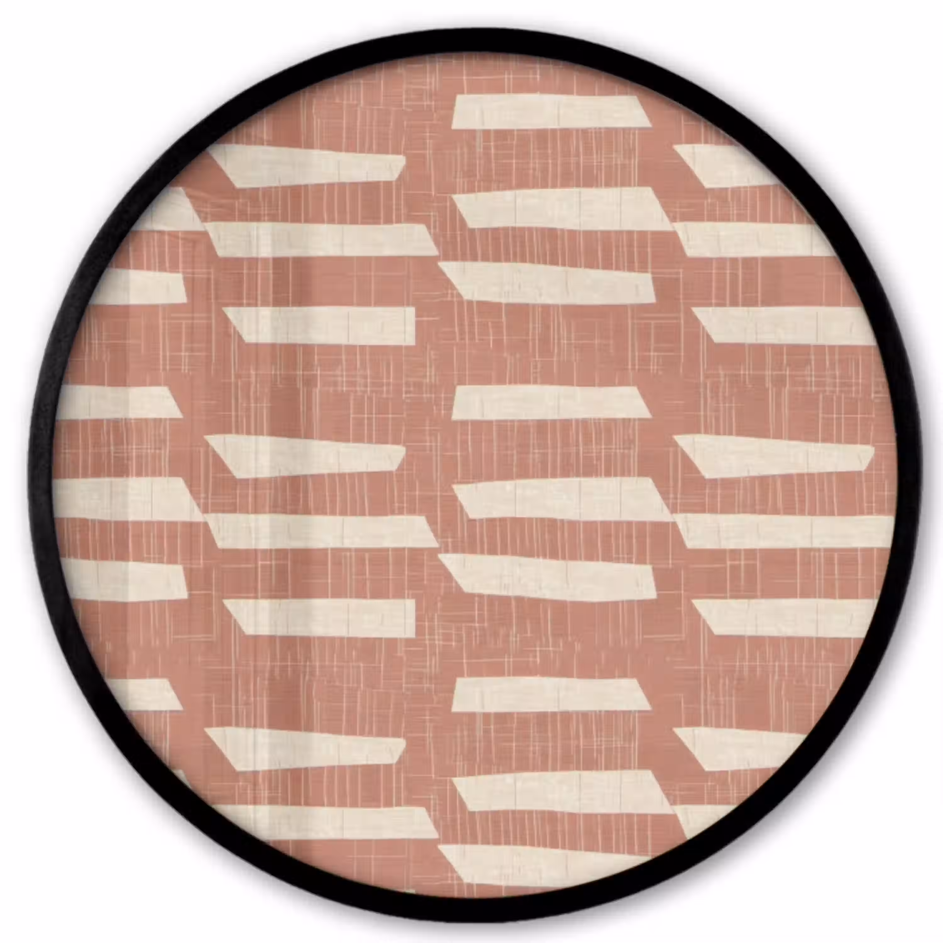 Terracotta - Abstract - Textuur - Patroon Fotolijst rond zonder passe partout klein 856 -3d