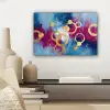 Cirkels - Goud - Abstract canvas 2cm klein -sfeer6