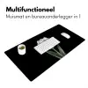 Tulp - Patroon - Blauw Muismat XXL klein -sfeer4