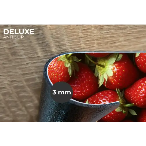 Aardbei - Fruit - Rood Placemat vinyl groot -closeup