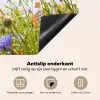 Zomerdans van Klaprozen en Korenbloemen Inductie beschermer vinyl 3mm middel -sfeer4