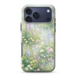 Bloemenveld - Heuvels - Kleurrijk Toughcase MagSafe Apple iPhone 17 Pro Max klein -3d