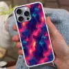 Bliksem - Wolken - Kleurenrijk Hoesje iPhone 16 Pro Max met koord klein 804 -sfeer3