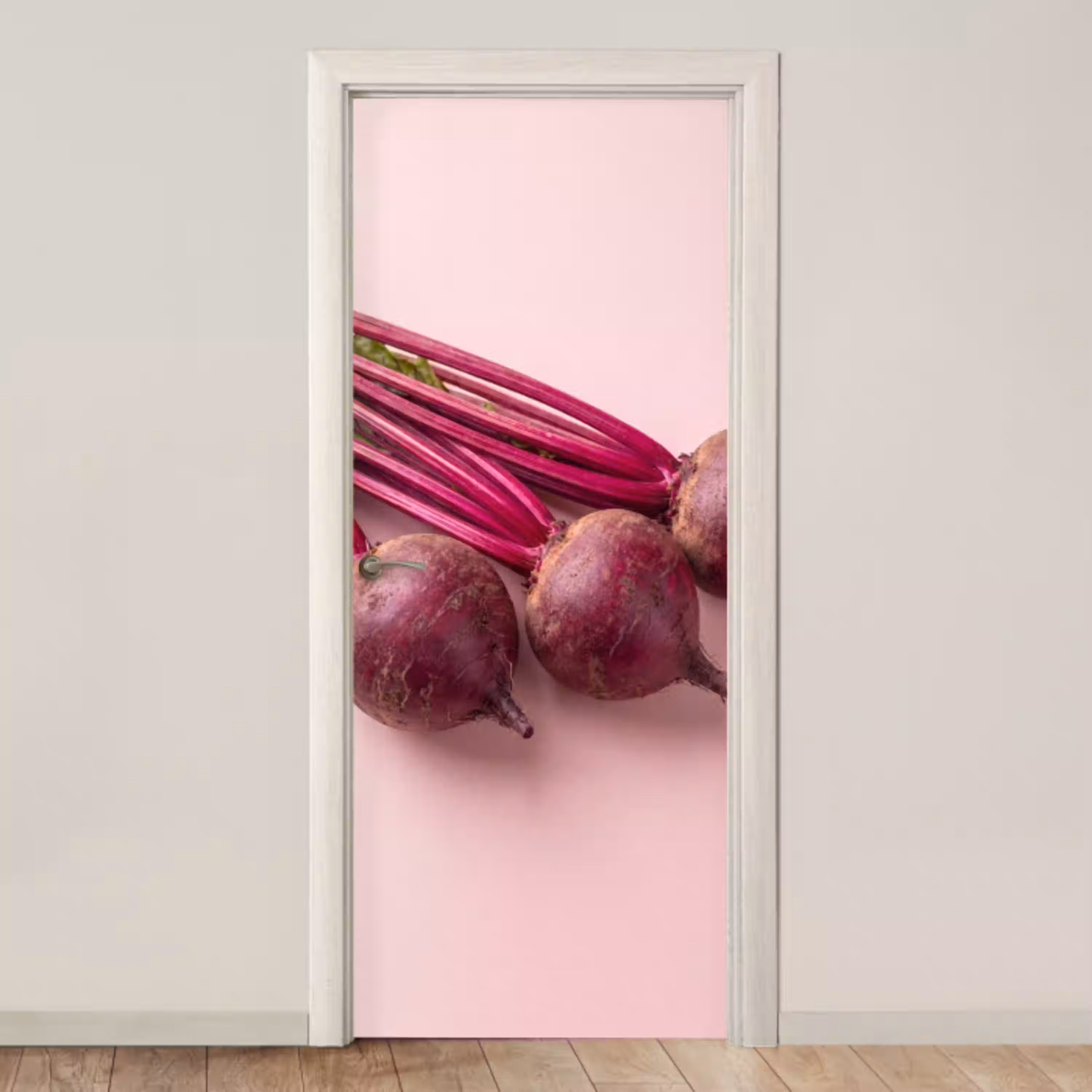 Groente - Rood - Vers deurposter klein -3d_beige