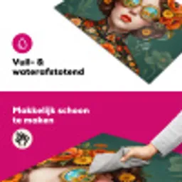 Portret - Vrouw - Kleurrijk - Expressief Inductie beschermer vinyl 3mm klein -wsfeer6_website
