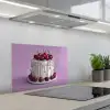 Taart - Kersen - Juwelen - Rood keuken achterwand spatscherm klein -3d_schuin