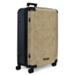 Lichtbeige - Nerven - Marmer NBS - Large koffer - Volwassenen Unisex groot -product1