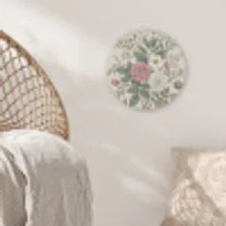 Romantisch - Design - Kleurrijk Akoestische PET Vilt - Rond klein -sfeer4