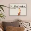 Milkshake - Kers - Rietje canvas 2cm klein -sfeer1