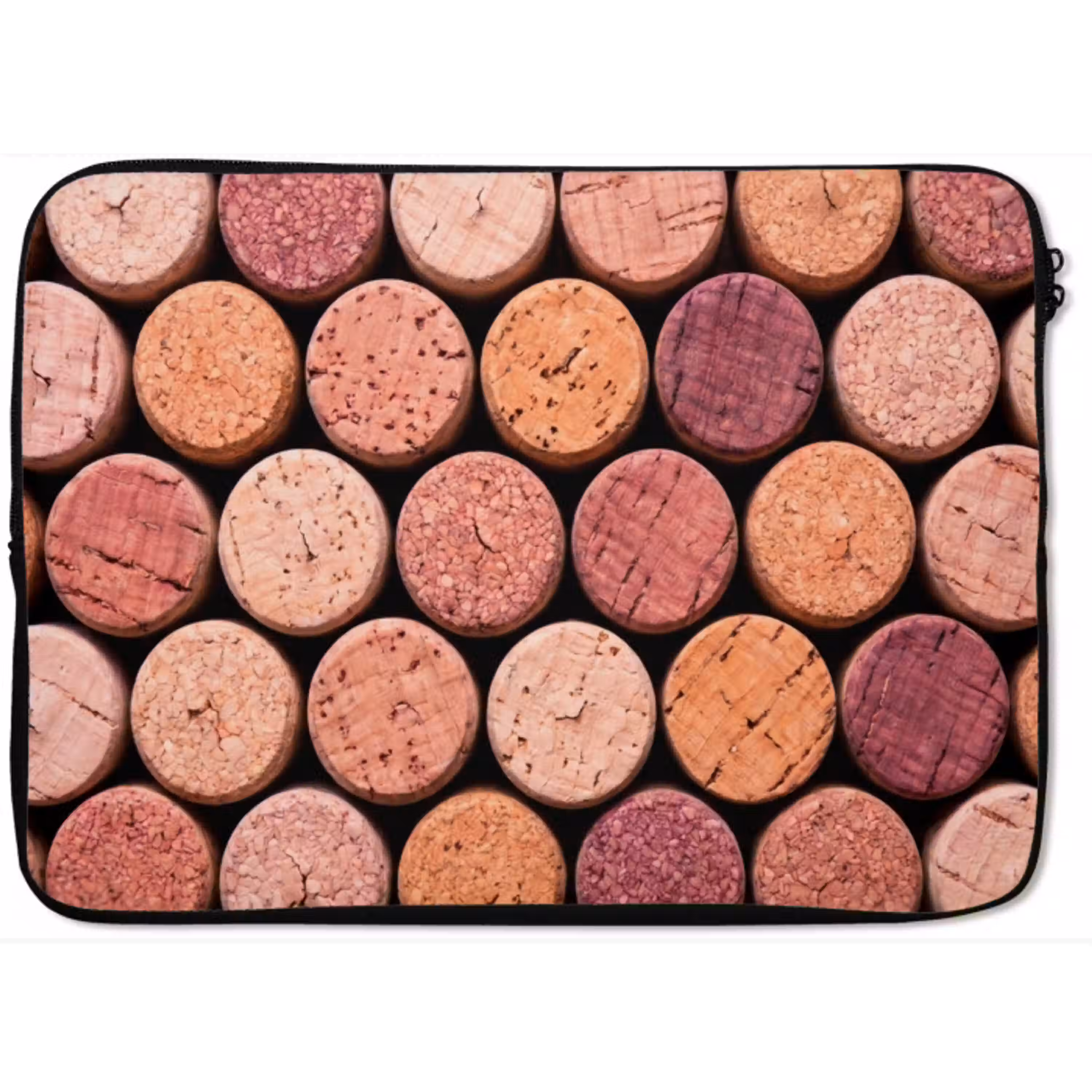 Kurk - Patroon - Abstract - Modern - Rood laptophoes neopreen klein -zkaufland3dotto