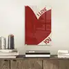 Loveyou - Rood - Hart plexiglas 5mm klein -sfeer1