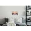 Zonsondergang - Strand - Zand Muursticker klein -slaapkamer