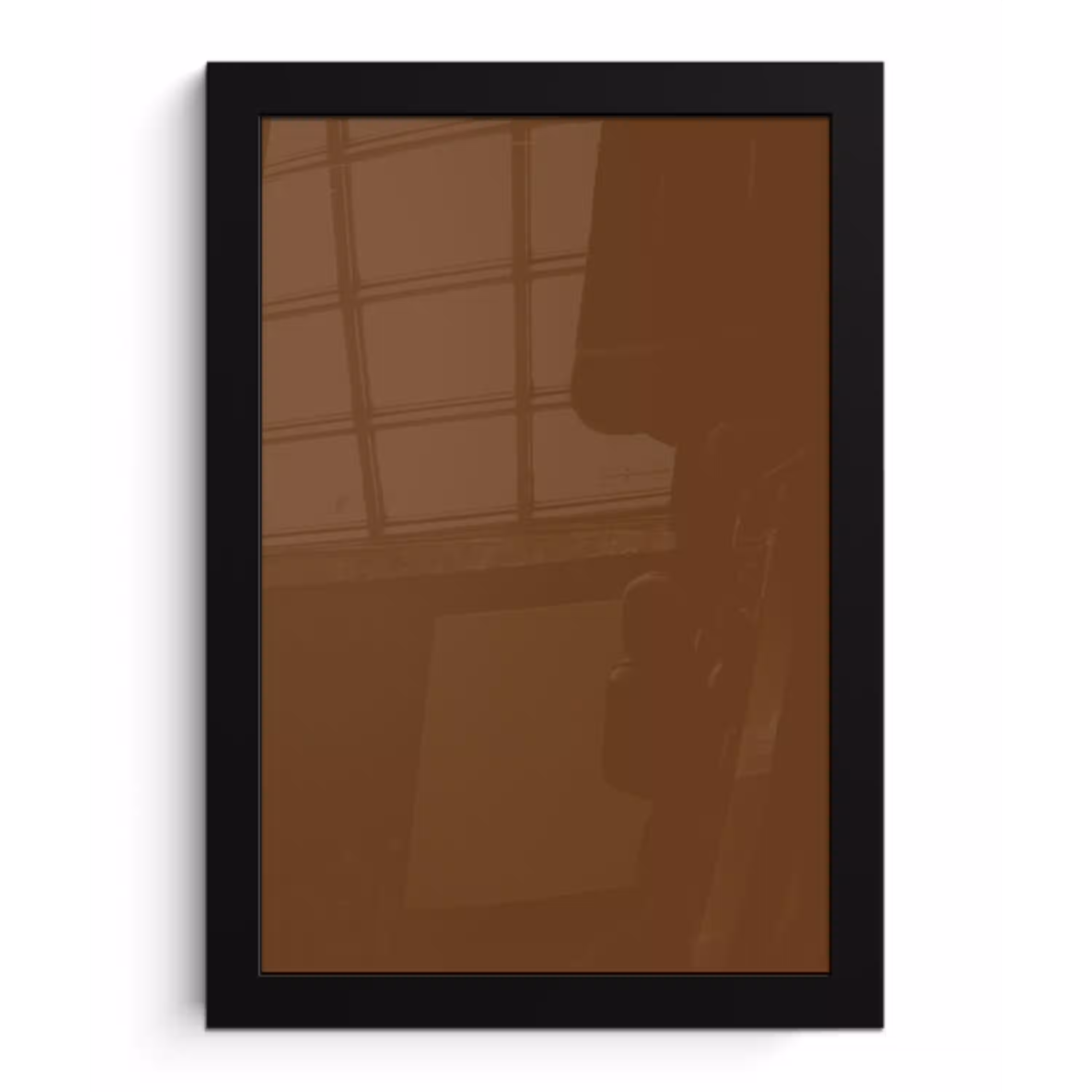 Rich - Espresso - Bruin fotolijst zwart zonder passe partout klein 224 -3d