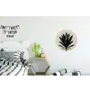 Agaveplant - Symmetrisch - Groen Wandcirkel aluminium klein -kinderkamer