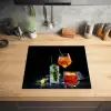 Cocktailcollectie in Schemerlicht Inductie beschermer vinyl 3mm middel -sfeer5