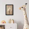 IJs - Softijs - Romig - Hoorntje - Beige fotolijst zwart zonder passe partout klein -usfeer4_kinderkamer