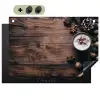 Winter - Houtlook - Stilleven Inductie beschemer met haakjes klein -3d
