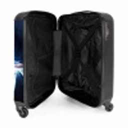 Blauwe blitz NBS - Handbagage koffer - Unisex middel -binnenkant