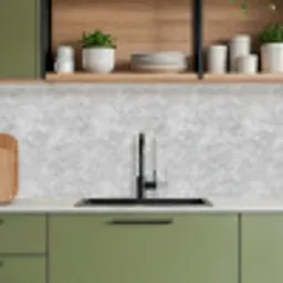 Grijs - Marmer - Mat keuken achterwand 2 middel 871 -sfeer3