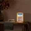 Duinen - Zonsondergang - Strand - Zee - Horizon Light Box met kabel (Tafellamp) klein -sfeer4