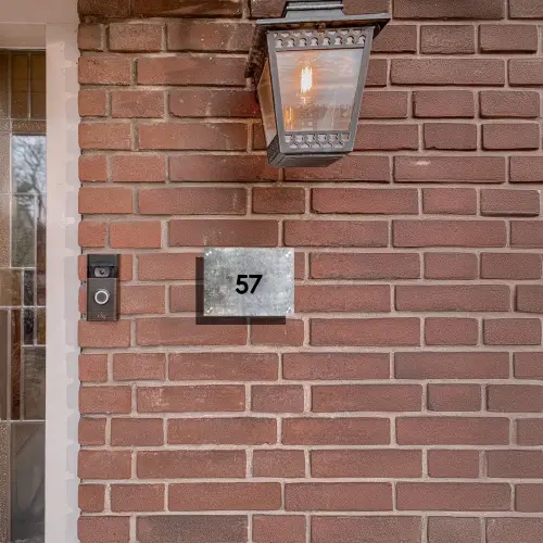 Beton - Traditioneel Naambord Rechthoek middel -sfeer7-rechthoek-S