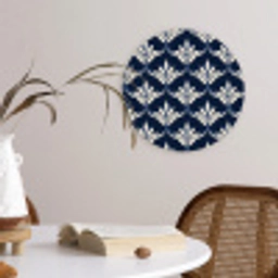 Modern - Ontwerp - Blauw Wandcirkel kunststof plaat 5mm dik klein 188 -sfeer4