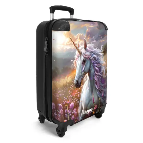 Pastel parelhoorn NBS - Handbagage koffer - Unisex middel -productfoto_3d