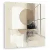Cirkel - Compositie - Diepte - Beige plexiglas 5mm klein -zzzproduct_nieuw
