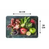 Fruitkist - Fruit - Smoothie Placemat vinyl groot -specs